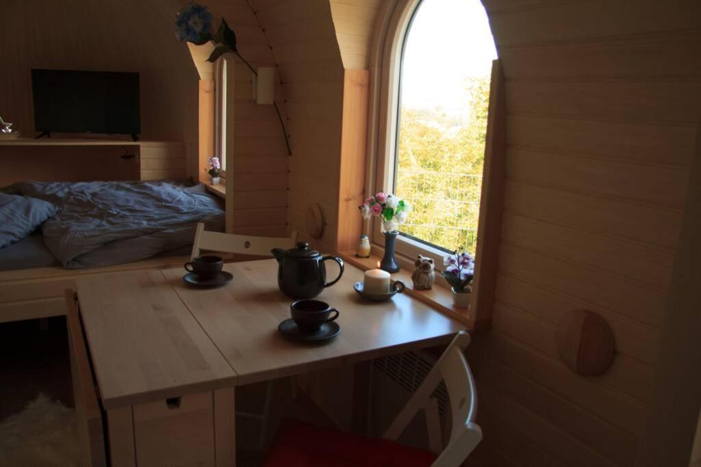 Апартаменти Schmidis Igluhuts Im Pfaffenwinkel - Tiny House 2 Apfeldorf Екстер'єр фото